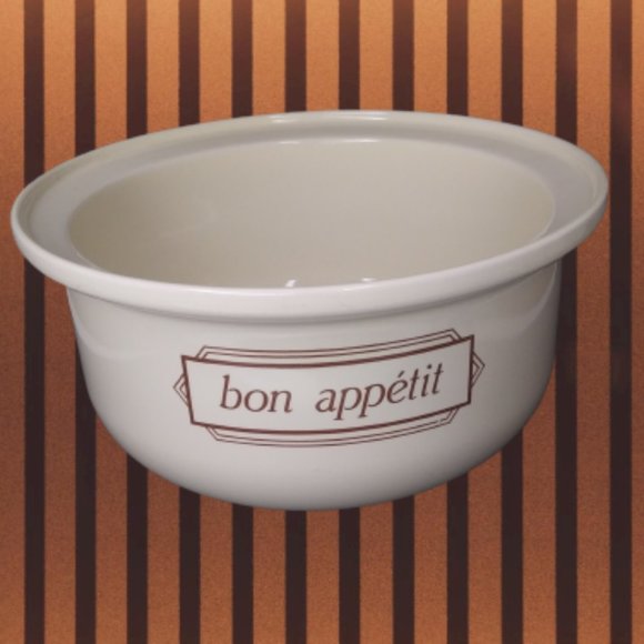 Hornsea England mixing bowl Bon Appetit cream colored - Picture 1 of 15